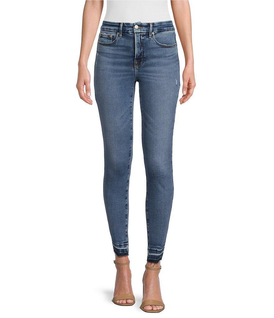 Good American Good Waist Crop Released Hem Jeans Product Image