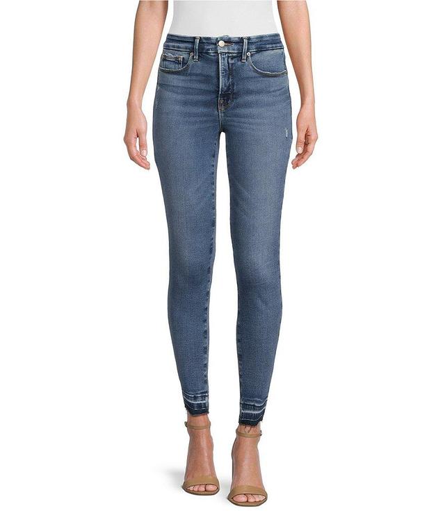 Good American Good Waist Crop Released Hem Jeans Product Image