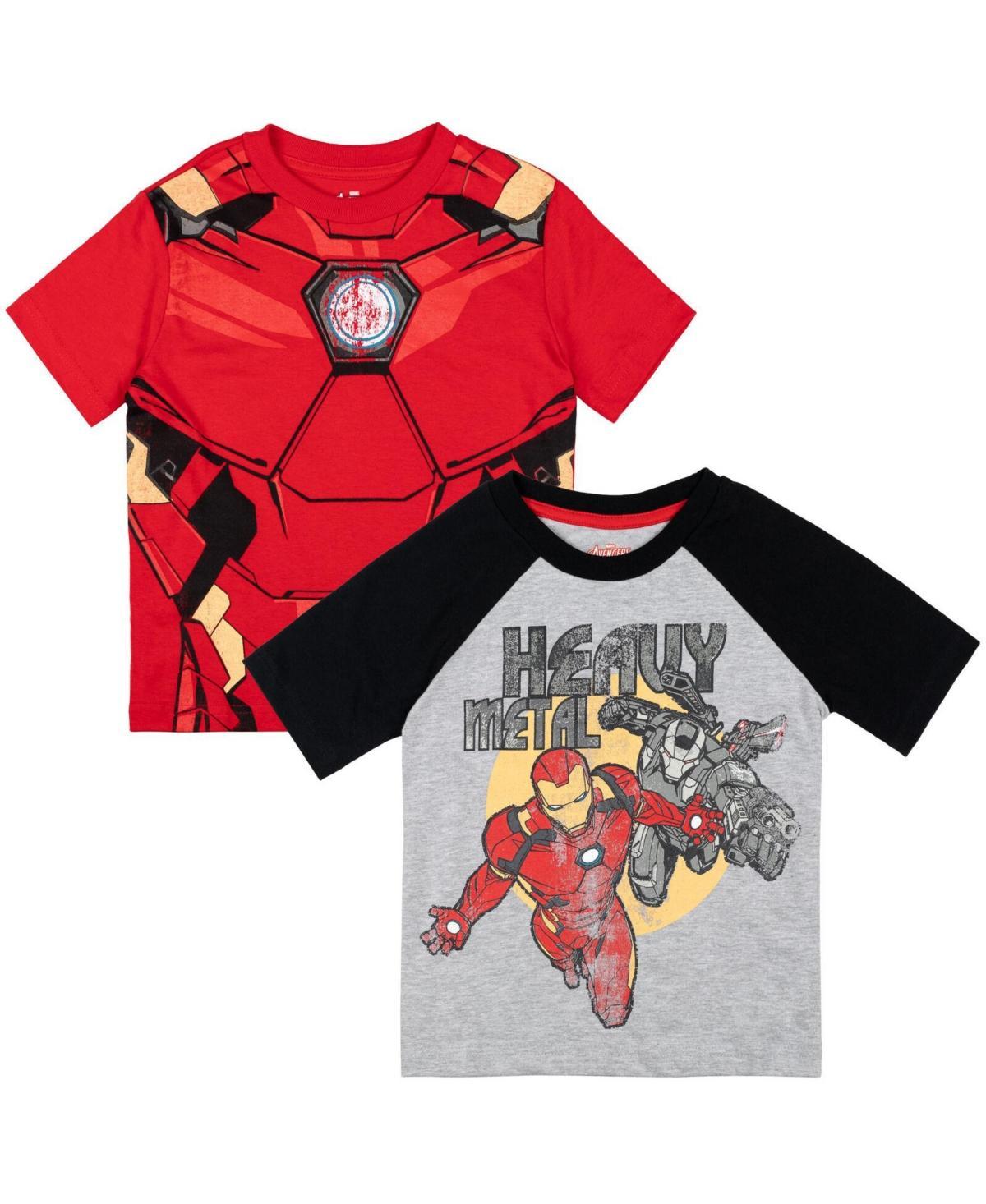 Marvel Boys Avengers Spider-Man 2 Pack T-Shirts to (2T - 18-20) Product Image