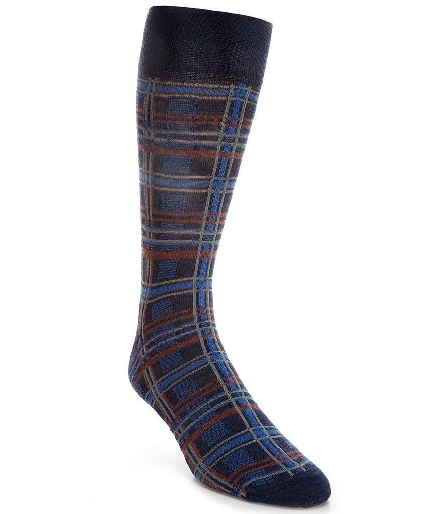 Cremieux Plaid Crew Dress Socks Product Image