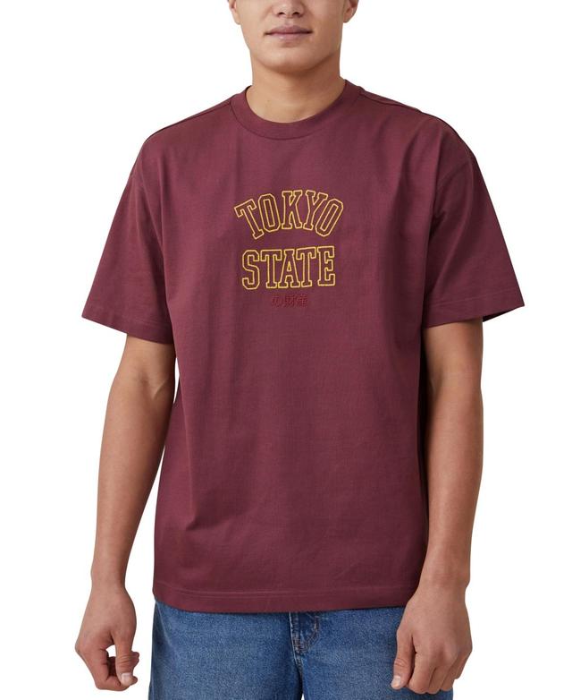 Cotton On Mens Box Fit College T-Shirt Product Image