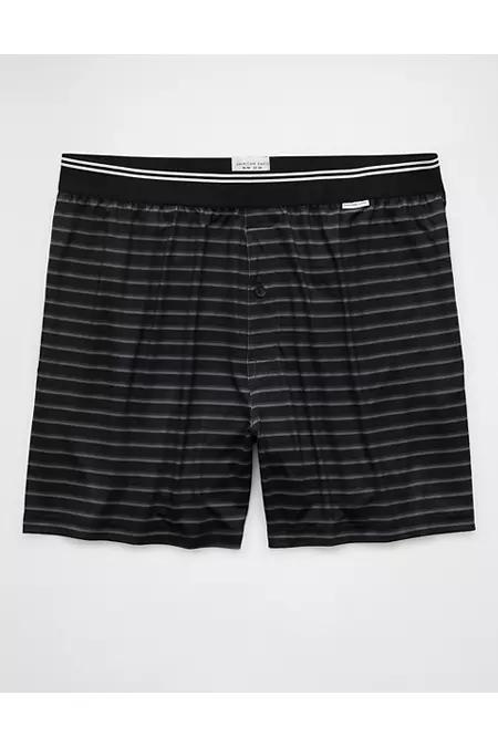 AEO Mens Striped Ultra Soft Pocket Boxer Short Men's Product Image