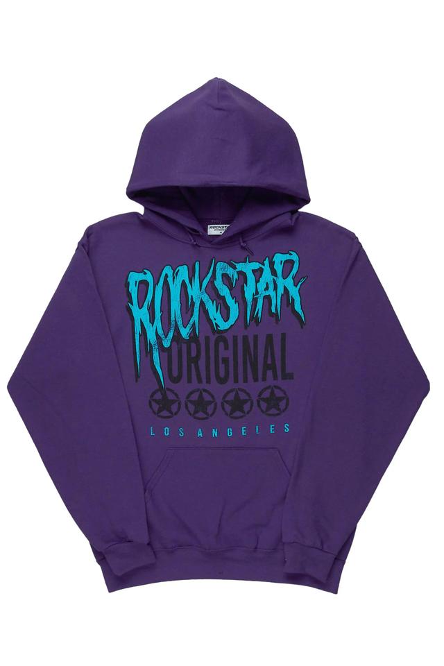 Diandra Purple Oversized Hoodie Female Product Image