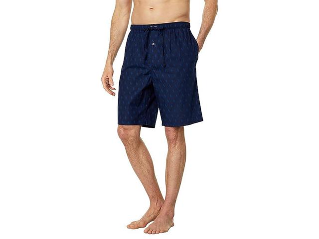 Polo Ralph Lauren All Over Pony Print Sleep Shorts (Cruise Navy/Beach Royal Riviera) Men's Pajama Product Image