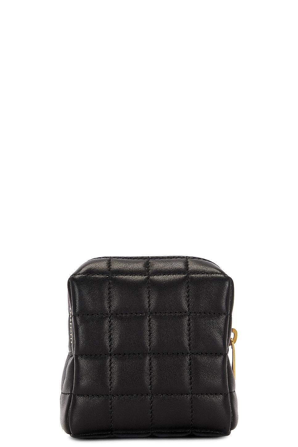 Saint Laurent Mini Square Pouch Black.. Product Image