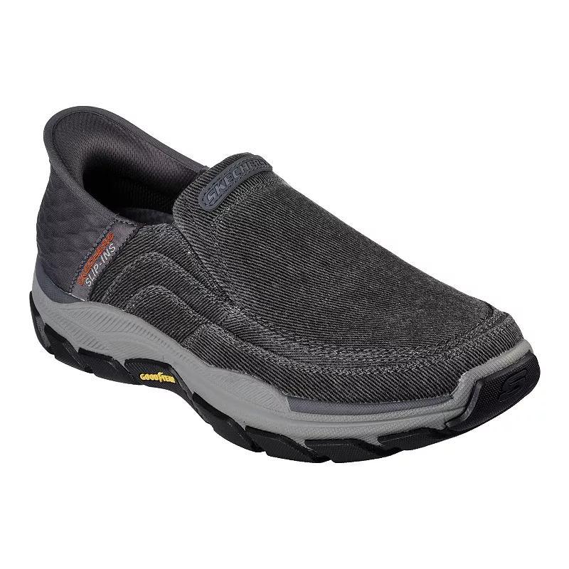 Skechers Hands Free Slip-ins Relaxed Fit Respected Holmgren Mens Shoes Grey Product Image