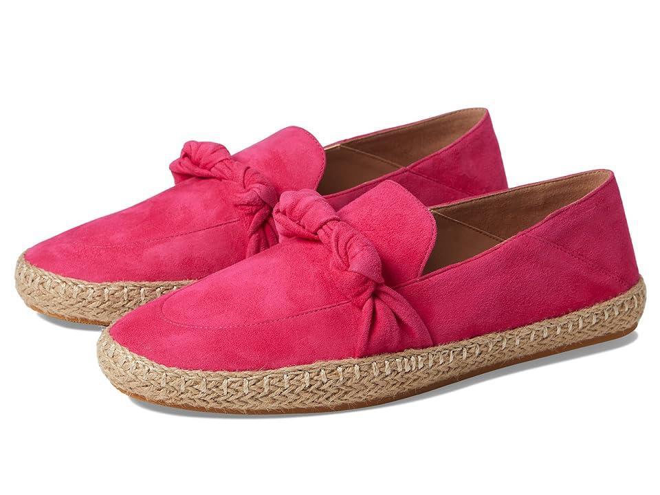 Cole Haan Cloudfeel Knotted Espadrille Peacock Suede/Natural Jute) Women's Shoes Product Image