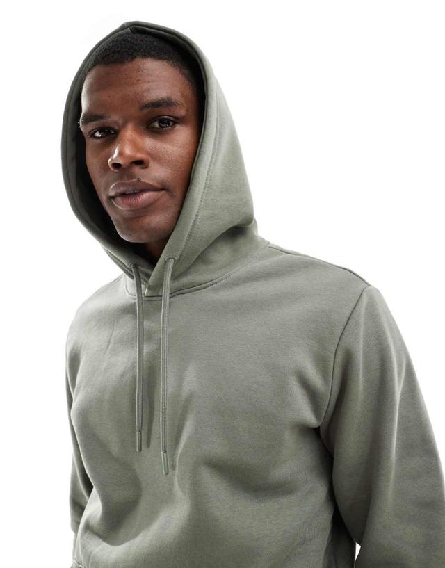 ONLY & SONS hoodie in dark sage Product Image