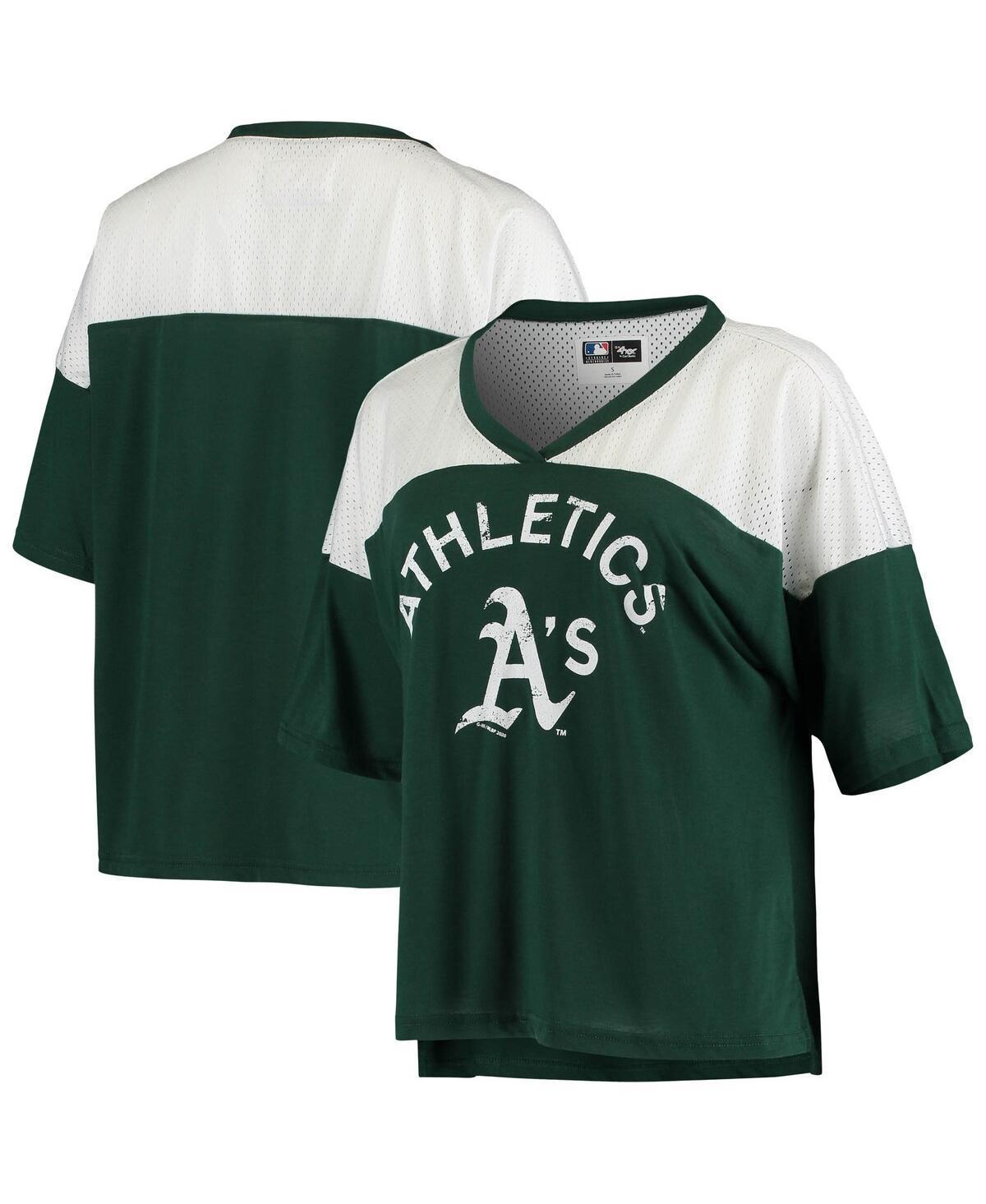 Womens G-III Sports by Carl Banks Oakland Athletics All World V-Neck T-Shirt Product Image