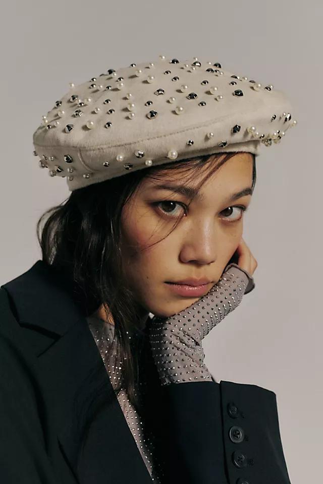 So Emma Pearl Beret Product Image