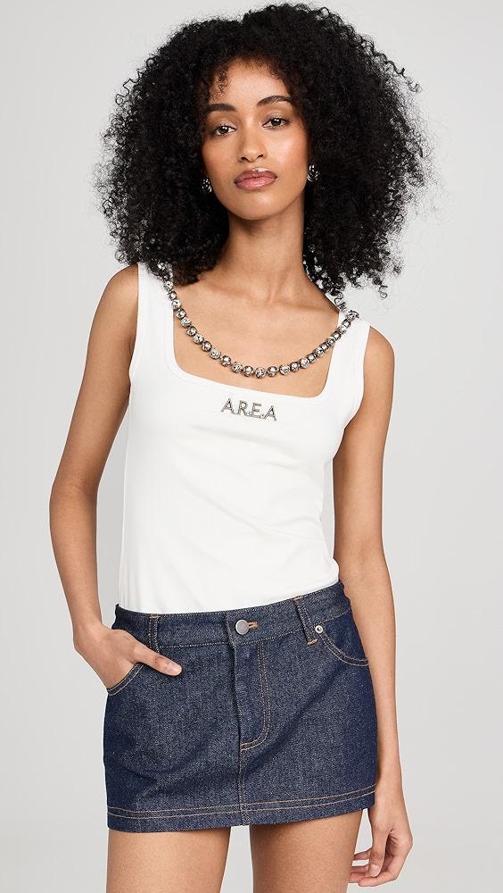 AREA Area Name Plate Tank Top | Shopbop Product Image