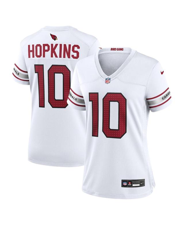 Womens Nike DeAndre Hopkins White Arizona Cardinals Game Player Jersey - White Product Image