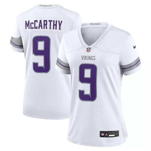 Womens Nike J.J. McCarthy Minnesota Vikings Alternate Game Player Jersey Product Image