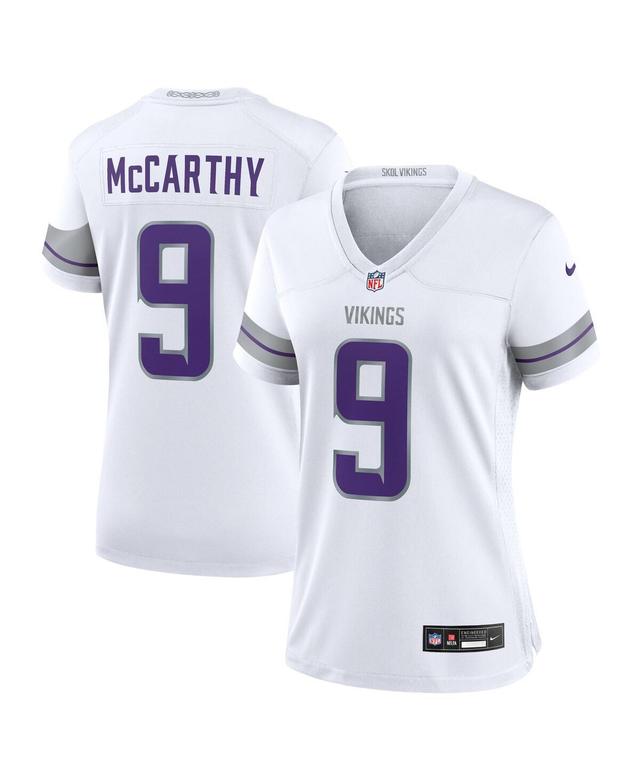 Nike Womens J.j. McCarthy White Minnesota Vikings Alternate Game Player Jersey - White Product Image