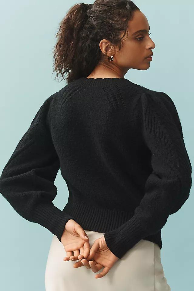 By Anthropologie Scalloped Collar Sweater Product Image