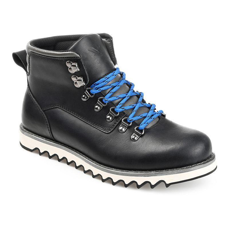 Territory Badlands Mens Leather Ankle Boots Black Product Image