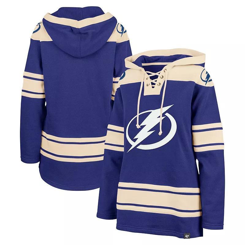 Womens 47 Royal Buffalo Sabres Superior Lacer Pullover Hoodie Product Image