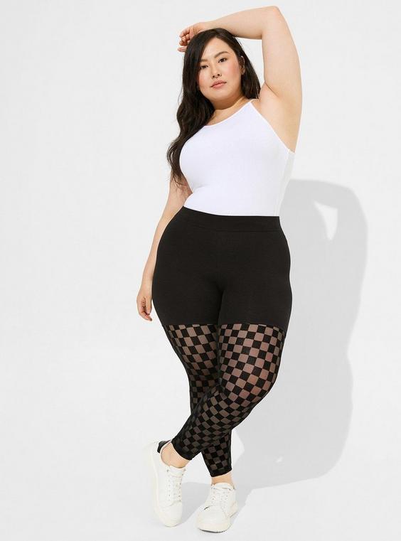 Full Length Signature Waist Flocked Legging product image