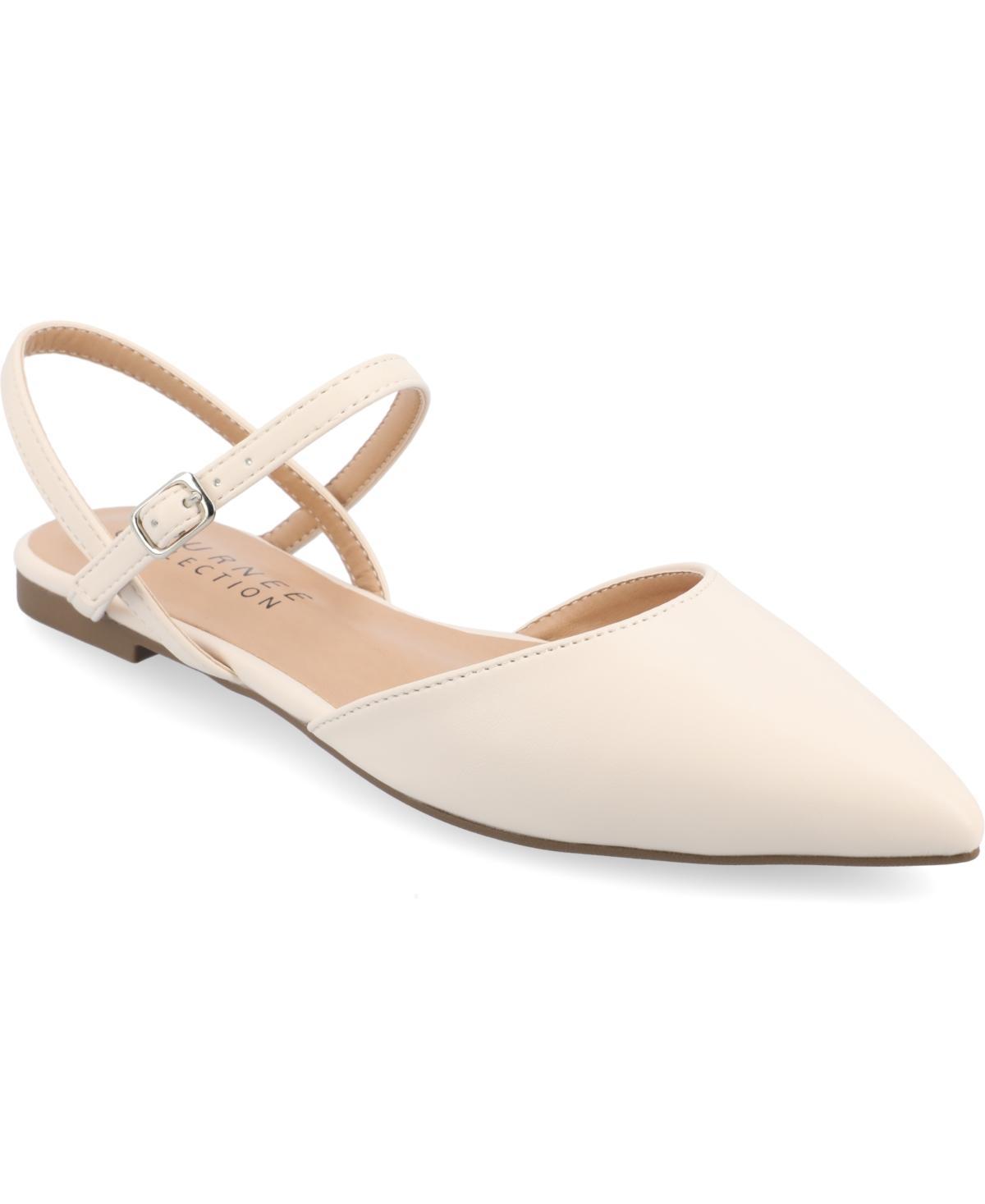 Journee Collection Womens Martine Pointed Toe Ballet Flats Product Image