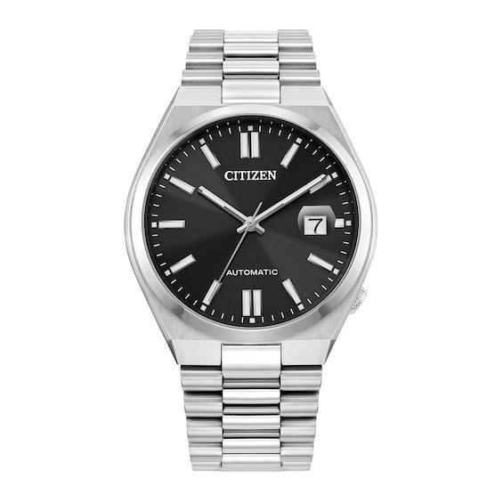 Men's Citizen Tsuyosa Collection Automatic Watch with Black Sunray Dial (Model: Nj0150-56E) Product Image