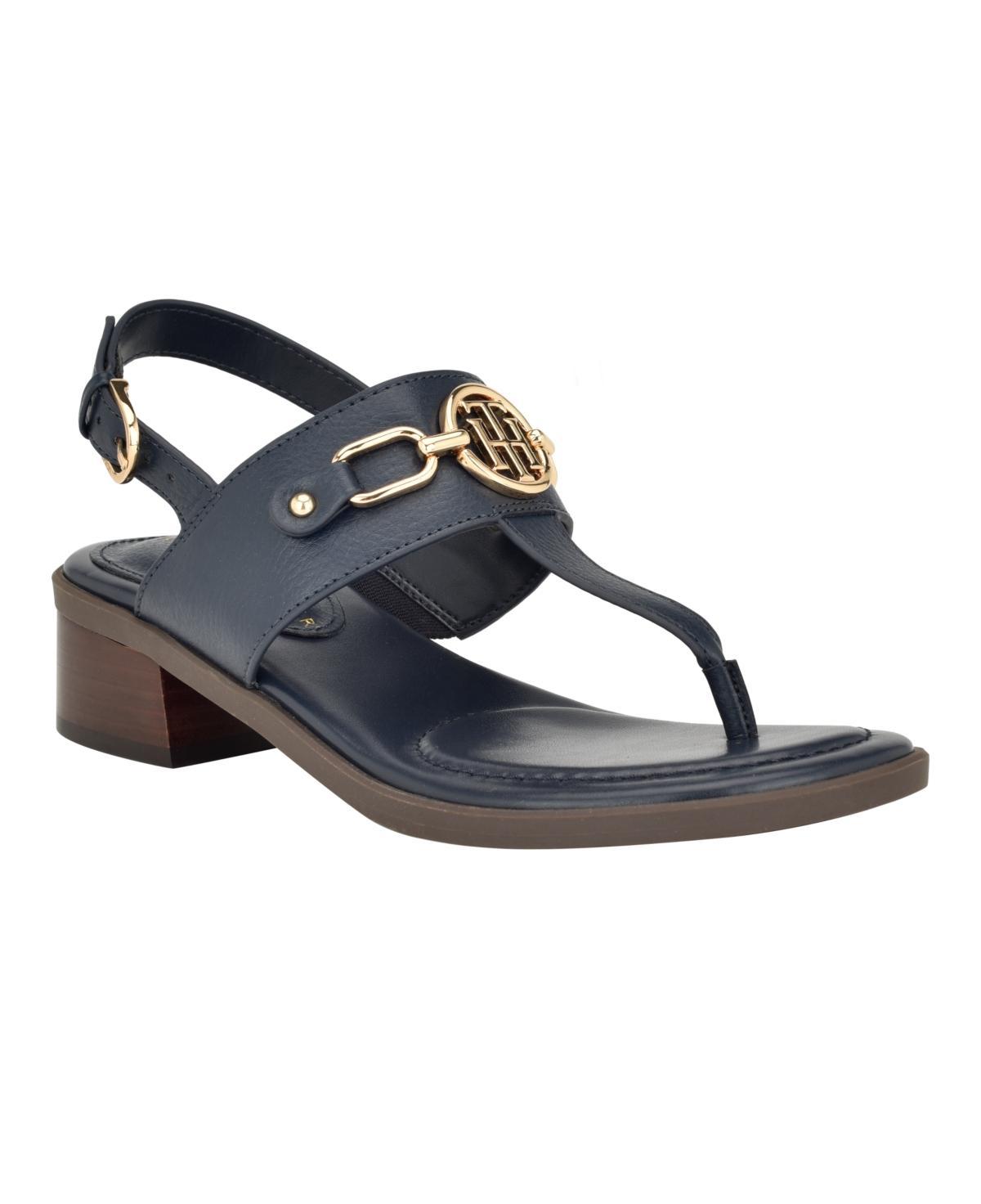 Tommy Hilfiger Womens Ezmeai Block Heeled Sandal Product Image