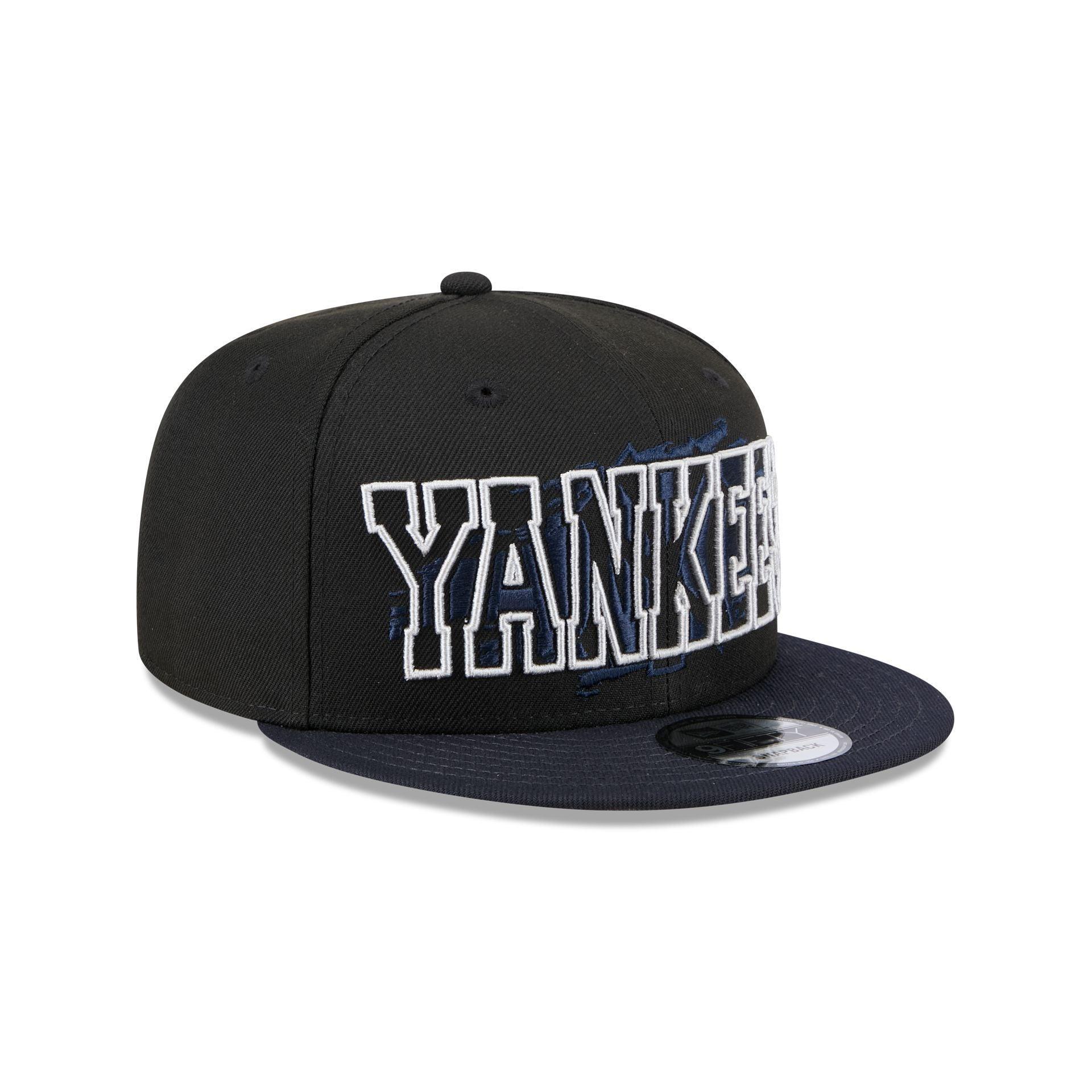 New York Yankees Splatter 9FIFTY Snapback Hat Male Product Image