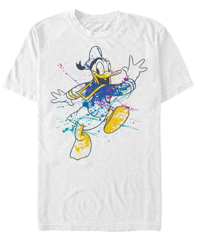 Fifth Sun Mens Splatter Donald Short Sleeve T-Shirt Product Image