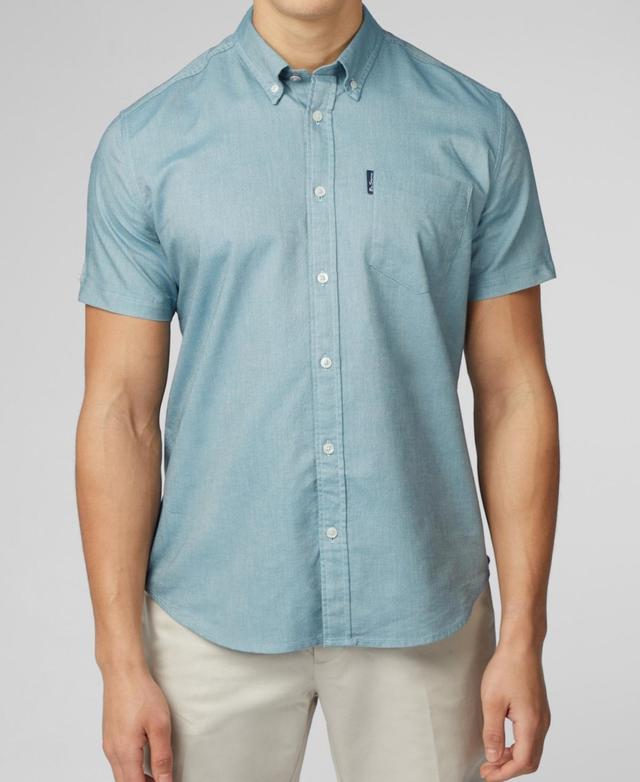 Ben Sherman Mens Signature Oxford Short Sleeve Shirt Product Image