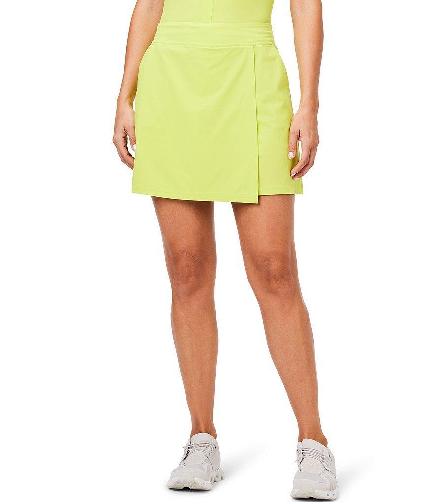 NZ ACTIVE by NIC+ZOE Woven Tech Stretch Lined Faux Wrap Slant Pocket Skort Product Image