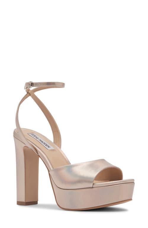 Steve Madden Assured Ankle Strap Platform Sandal Product Image