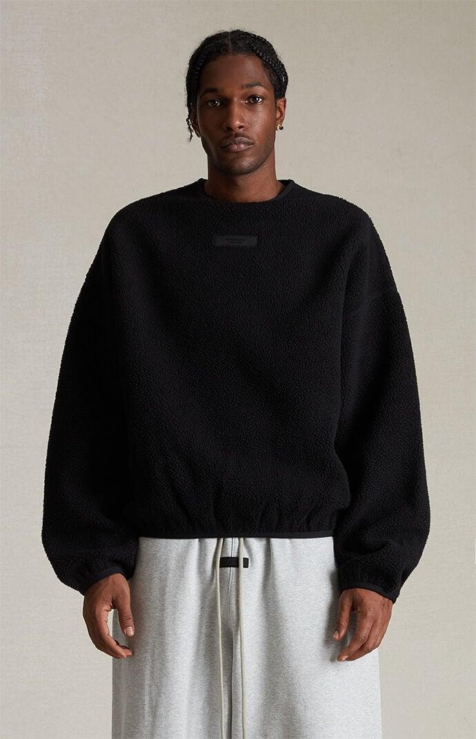 Fear of God Essentials Men's Polar Fleece Crew Neck Sweatshirt - Product Image