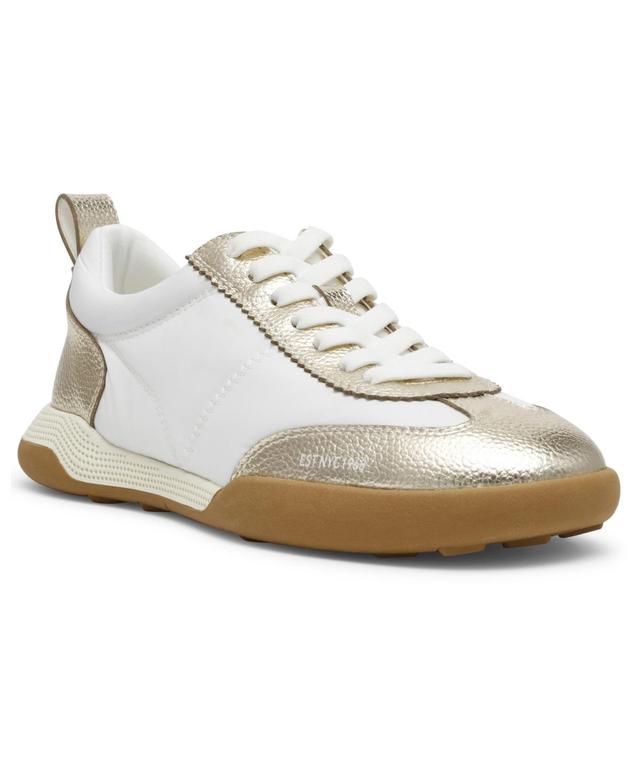 Anne Klein Womens Westside Low Profile Lace Up Retro Sneakers Product Image