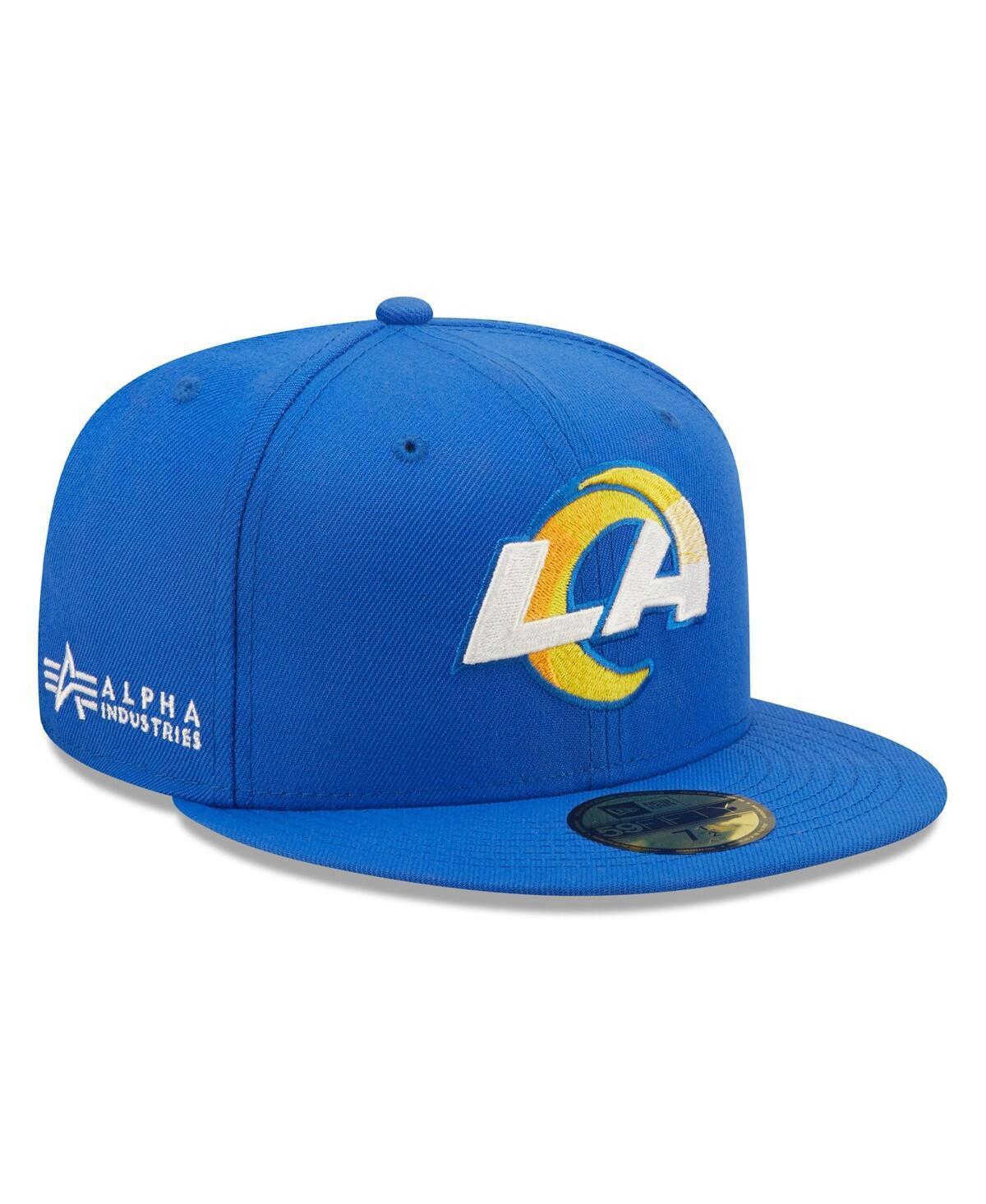 Mens New Era x Alpha Industries Royal Los Angeles Rams Alpha 59FIFTY Fitted Hat Product Image