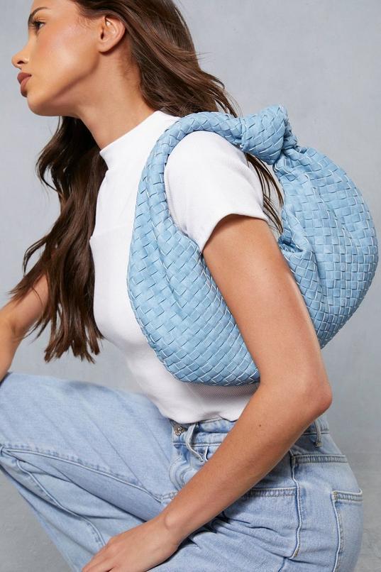 Woven Denim Grab Bag Product Image