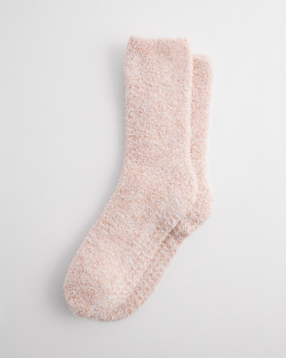 Pink Furry Socks Product Image