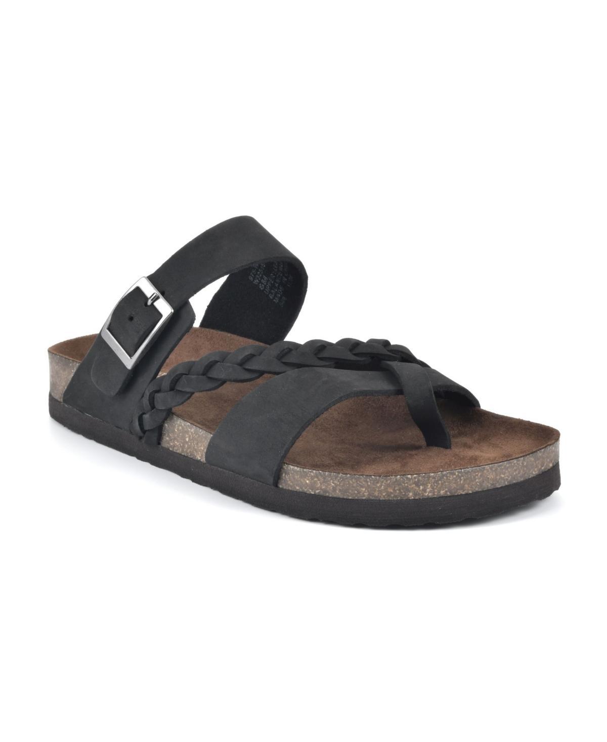 White Mountain Womens Hazy Footbed Sandals Product Image