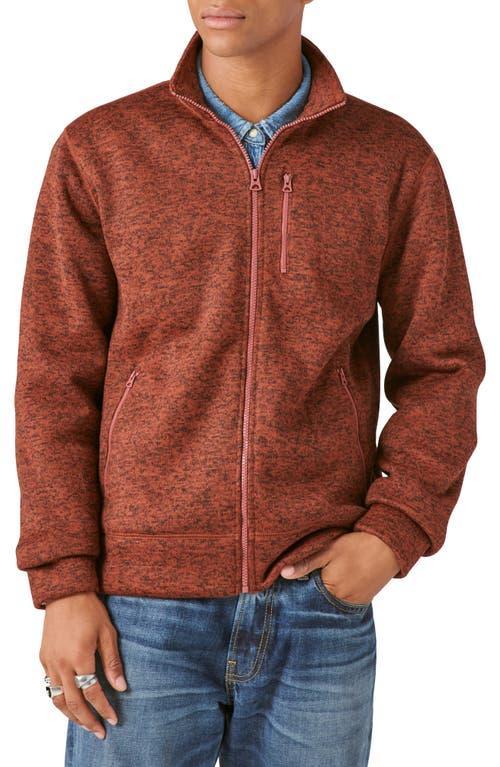 Lucky Brand Full Zip Mock Neck Jacket Product Image