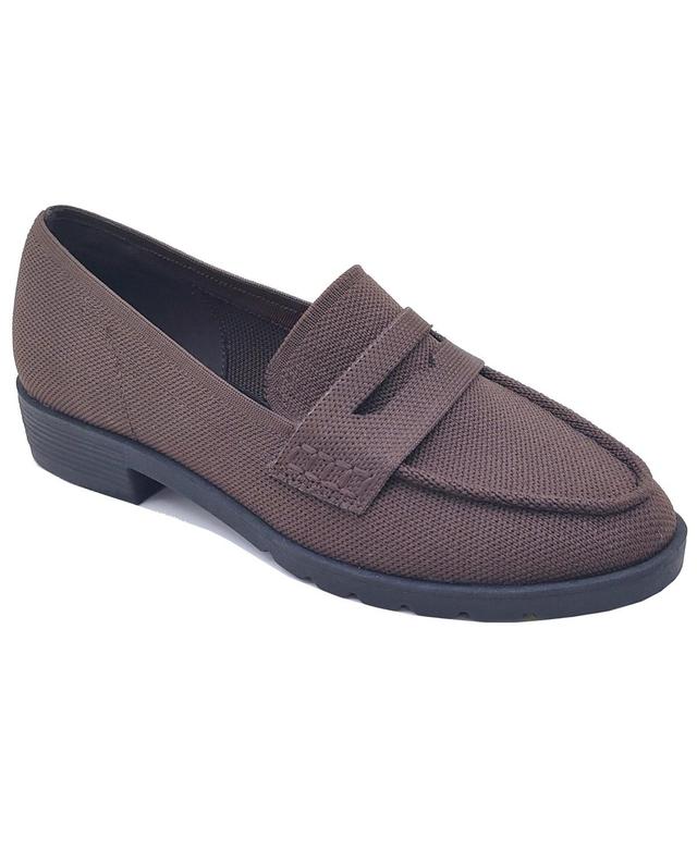 Kenneth Cole Reaction Womens Feobe Knit Slip On Loafers Product Image