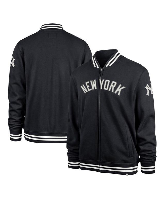 Mens 47 Brand Navy New York Yankees Wax Pack Pro Camden Full-Zip Track Jacket Product Image