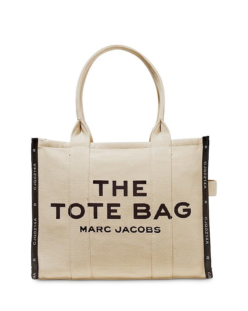 The Jacquard Large Tote Bag In Black Product Image