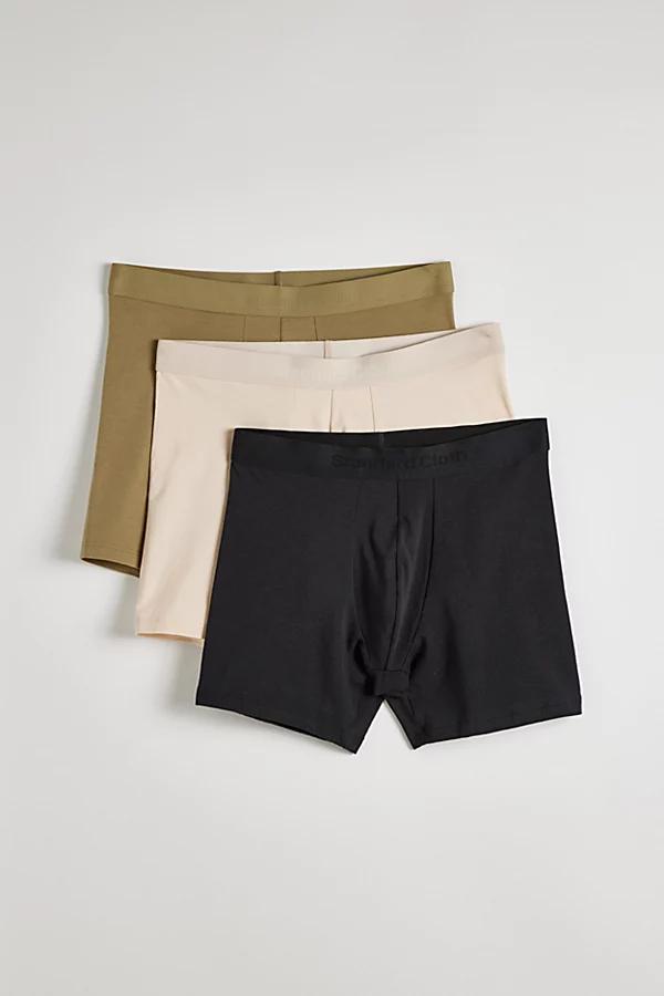 Standard Cloth Cotton Boxer Brief 3-Pack Mens at Urban Outfitters Product Image