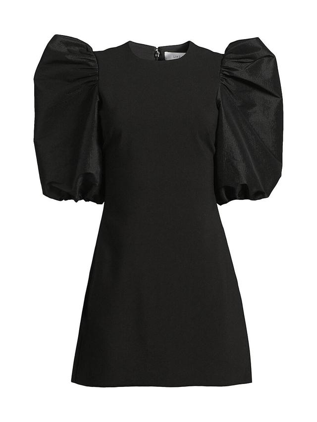 Womens Diana Puff-Sleeve Dress Product Image