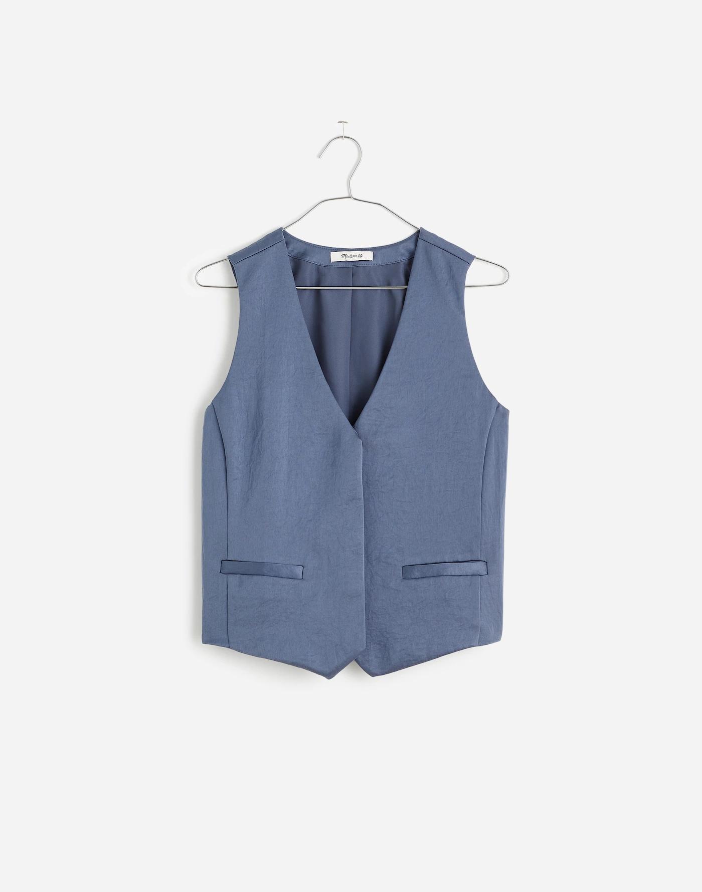 Button-Front Vest Top Product Image