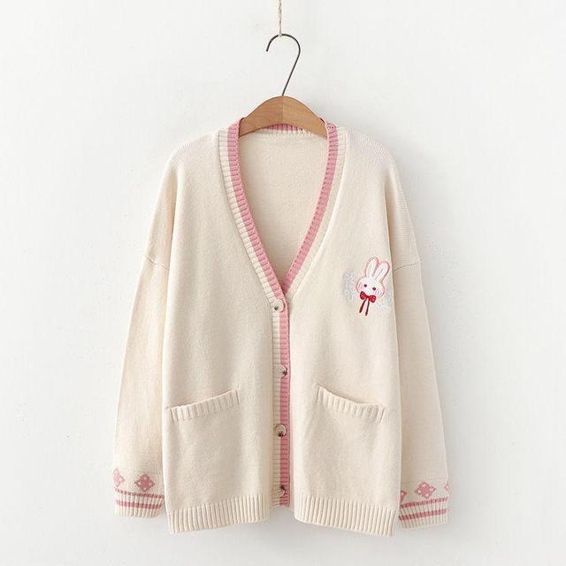 Embroidered Cardigan Product Image