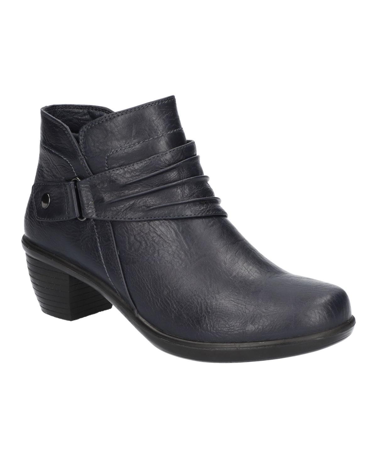 Easy Street Damita Womens Ankle Boots Blue Product Image