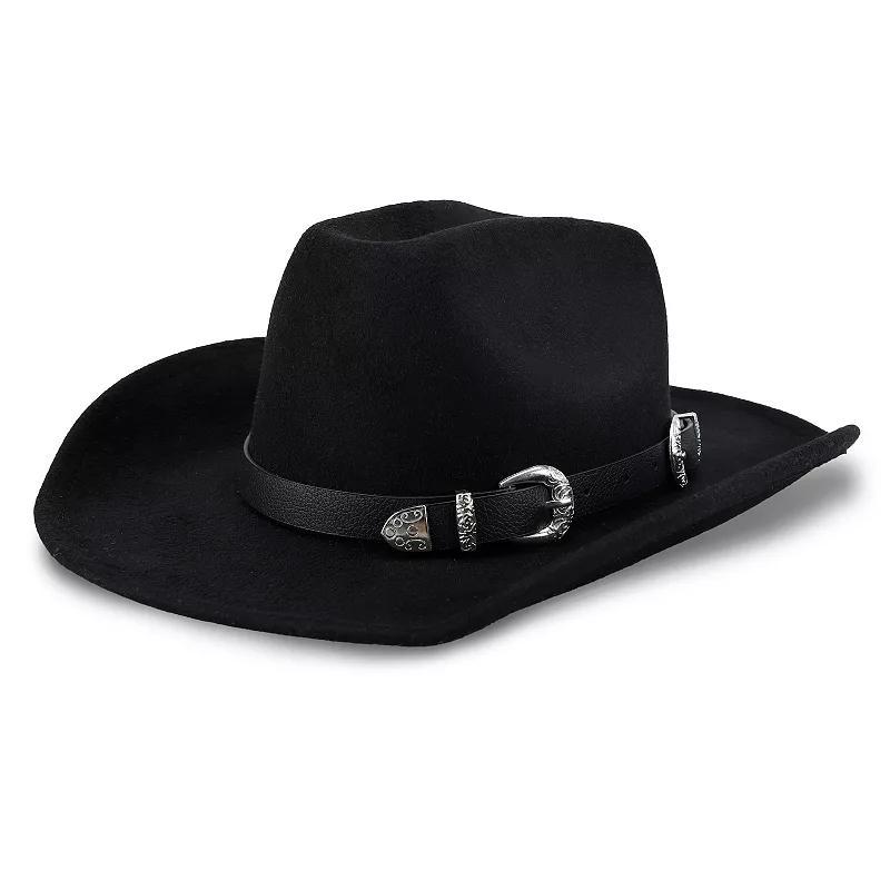 Womens JS Jessica Simpson Western Double-Ended Felt Cowboy Hat Product Image