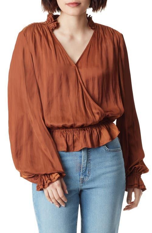 Sam Edelman Lani Ruffle Trim Blouse Product Image