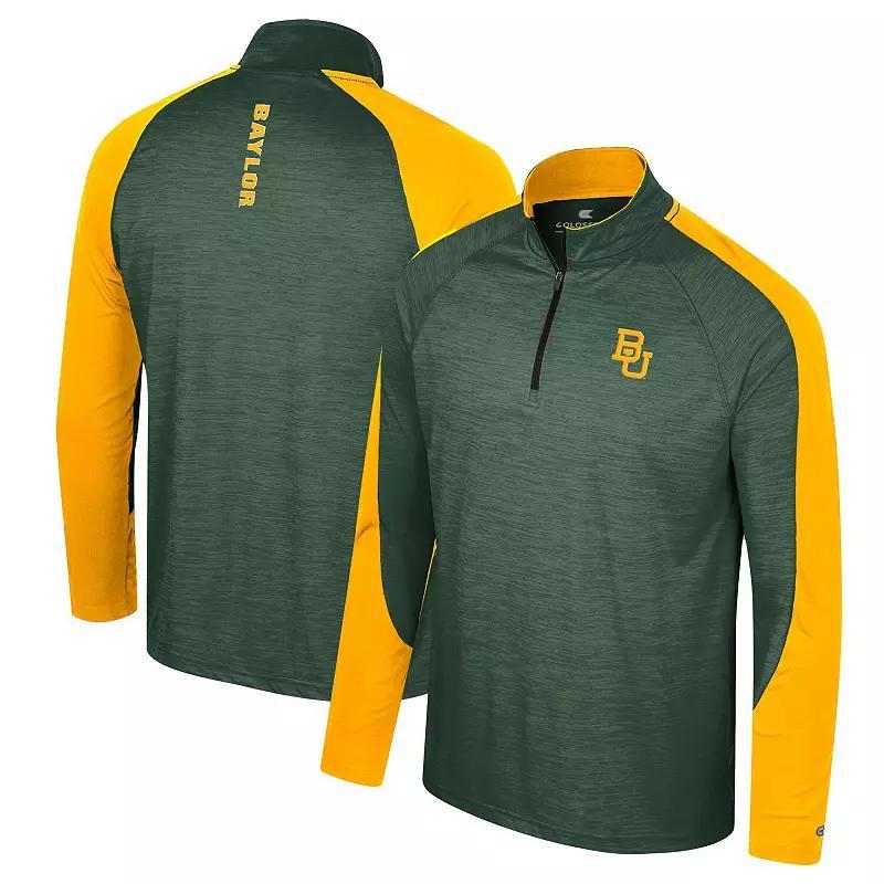 Mens Colosseum Cardinal Iowa State Cyclones Langmore Raglan Quarter-Zip Top Product Image