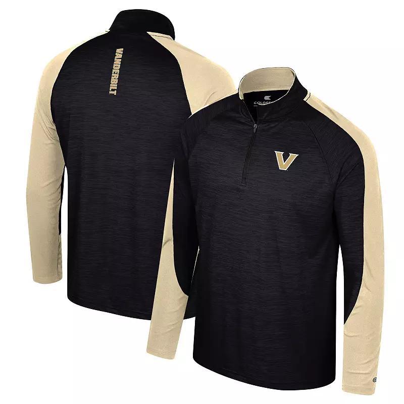 Mens Colosseum UCF Knights Langmore Raglan Quarter-Zip Top Product Image