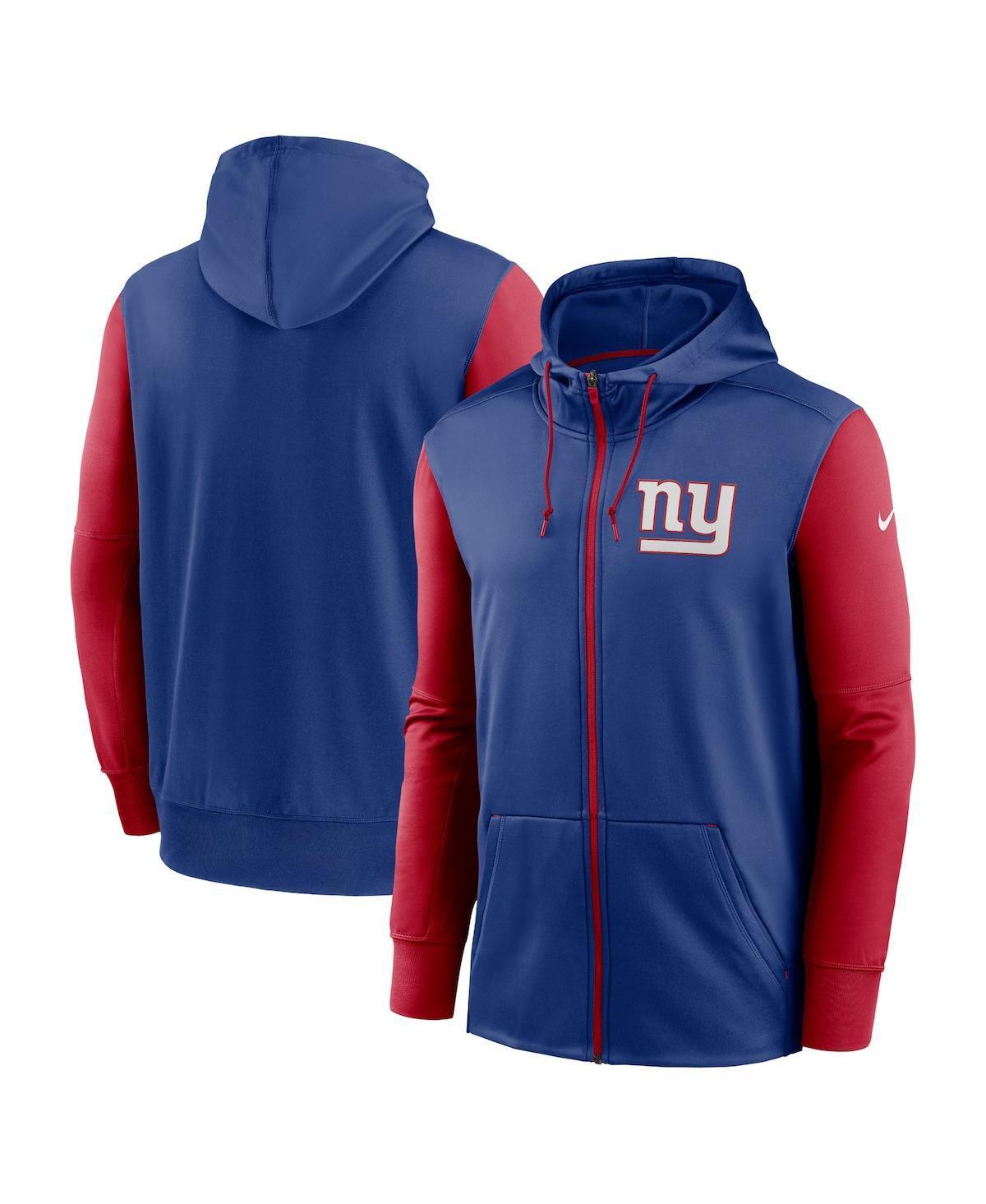 NIKE Men's  Royal New York Giants Performance Full-zip Hoodie Product Image